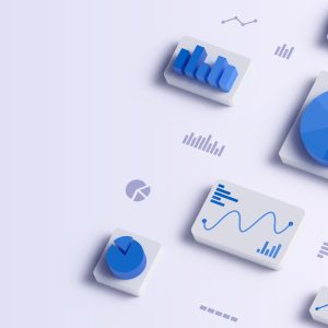 Data Analysis Chart Graph 3D Statistics Background